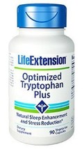 MAKE OFFER! 3 Pack Life Extension Optimized Tryptophan Plus 90 Caps image 2