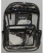 Shalam Imports Brand Eurogear Extreme Adventure Clear Backpack Black Trim - £17.14 GBP