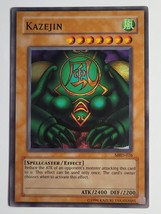 1996 Kazejin YU-GI-OH Trading Game Foil Holo Card Spellcaster MRD-026 Vintage - £7.83 GBP
