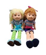 Beanie Bopper-Groovy Girl Dolls Soft Sculpted Face Curly Haired Plush By... - $16.82 CAD
