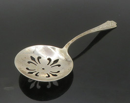 CONCORD 925 Sterling Silver - Vintage Floral Cutout Decorative Spoon - TR2179 - £67.74 GBP