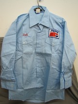 Vintage Original PEPSI UNIFORM SHIRT w/ Patch Left Pocket USA  #4 - £19.45 GBP