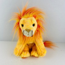 Ty Buddies Bushie The Lion Retired Y2K 2000 Cute Kids Collectible Animal - $16.19