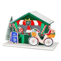 Zqoyn LED Lighted Christmas Village Set Indoor Table Decor Bicycle - $290.25 Zqoyn LED Lighted Christmas Village Set Indoor Table Decor Bicycle - $290.25 MXN