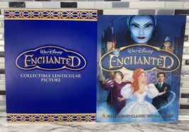  Walt Disney Pictures Presents Enchanted Lenticular Printing Ad Promo 8” x 10&quot; - £16.04 GBP