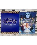  Walt Disney Pictures Presents Enchanted Lenticular Printing Ad Promo 8”... - £15.64 GBP