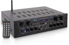 500W Karaoke Wireless Bluetooth Amplifier - 4 Channel Stereo Audio Home Theater - £87.01 GBP