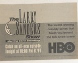 Larry Sanders Show Series Debut Tv Guide Print Ad Garry Shandling TPA8 - £4.74 GBP