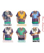 SALE Mens Cannabis Marijuana Leaf Dashiki Shirt 100% Cotton by American ... - $266.09 MXN