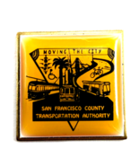 San Francisco Transportation Authority Pin Moving the City Transit Cable... - €11,17 EUR