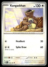 2023 Scarlet &amp; Violet Series - Obsidian Flames Kangaskhan Uncommon #165 - £1.41 GBP