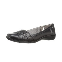 Life Stride Womens 10 M Black Cowgirl Diverse Faux Leather Slip On Flats... - $547.67 MXN