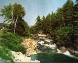 Ammonoosuc Falls White Mountains New Hampshire NH UNP Chrome Postcard C1 - $2.92