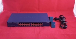 NETGEAR PRPOSAFE JGS524v1 24 Port GIGABIT Ethernet Network Switch - $34.99