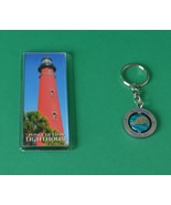 Souvenir-SeaWorld Orlando Keychain and Ponce De Leon Lighthouse, Fl - $202.46 MXN