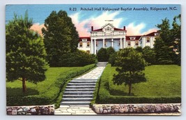 Postcard Pritchell Hall Ridgecrest Baptist Assembly North Carolina NC - £3.66 GBP