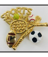Sports Mom Pin Soccer Baseball Tennis Mom - $148.58 MXN
