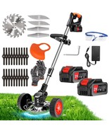 Electric Weed Wacker 21v Weed Wacker Battery Operated Cordless Weed Wacker - $74.97