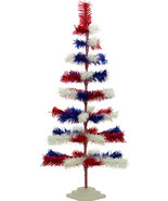 4th of July Tinsel Trees 4FT Classic Tinsel Feather Tree Red, White, & Blue 48'' - $118.99