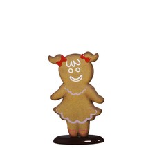 Girl Gingerbread Cookie Over Sized Statue - £483.90 GBP