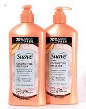 (2 Ct) Suave Coconut Oil Infusion Dry &amp; Damage Hair Repair Conditioner 1... - $19.79