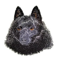 Amazing Dog Faces[ Schipperke Dog Face] Embroidery Iron On/Sew Patch [3.83&quot; x 4&quot; - £9.24 GBP