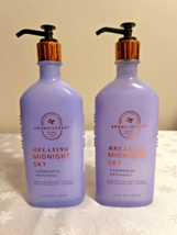 2 BATH &amp; BODY WORKS Chamomile Patchouli Relaxing Midnight Sky BODY LOTION - $39.59