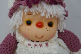 Ice Cream Face 18” Strawberry Shortcake Hand Crochet Doll - £23.17 GBP