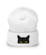 Cat Lover Cap Winter Beanie Hat Black Cat Hat Bombay Cat Lover Hat great... - £21.66 GBP
