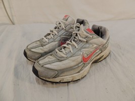 Nike Initiator Running Shoes Women&#39;s sz9.5 394053-101 Grey Pink Swoosh WC50269 - £13.75 GBP