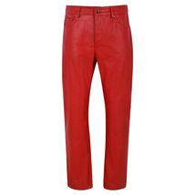 Loverboy Red Leather Pants Mens - $125.00