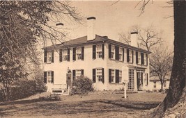 Newton Massachusetts Jackson Homestead~Washington St~Now Museum Postcard 1930-40 - $5.53