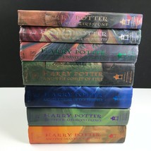Harry Potter Lot of First 7 Books Most are 1st American Printings Hardco... - £62.28 GBP