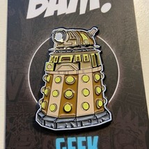 Dr Who Dalek Bam! Geek Box Enamel Pin LE Collectible New Exclusive Limit - £5.34 GBP