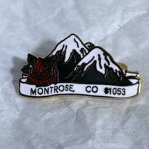 Montrose Colorado City State Souvenir Enamel Lapel Hat Pin Pinback - £4.66 GBP