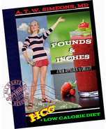 A T W Simeons 1971 POUNDS + INCHES Weight Loss using HGC + Low Calorie Diet - £29.60 GBP