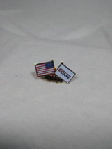 Vintage ESGR Patriot Pin, U.S. Flag, Gold Trimmed - £9.59 GBP