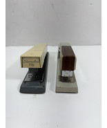 Lot Of 2 Vintage Swingline Staplers 747 &amp; 776 Metal Stapler  Made In USA - £19.12 GBP