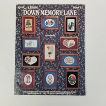 Kount On Kappie Down Memory Lane Cross Stitch Pattern Booklet  Book 82 VTG 1987 - £13.93 GBP
