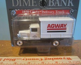 ERTL TREASURE CLASSIC DIME BANK AGWAY 1930 CHEVY DELIVERY DIECAST TRUCK - £10.32 GBP