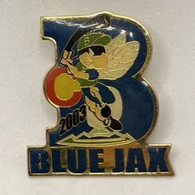 Colorado Blue Jax Baseball League Enamel Lapel Hat Pin Sports Pinback - $5.95