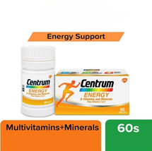 Centrum Energy B-Vitamins and Minerals PLUS Vitamin C &amp; E 60&#39;s Tablets - £25.94 GBP