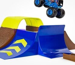 Monster Jam Champ Ramp Freestyle Playset - $11.88
