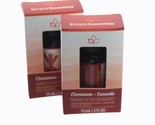 Simply Essentials Essential Oil Blend Cinnamon 0.5 fl oz 2 Boxes - $9.89