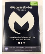Malwarebytes 4.0 Premium 1 Year 3 PC Security Program NEW - £27.40 GBP