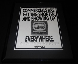1989 South Florida Toyota Dealers Framed 11x14 ORIGINAL Vintage Advertisement - £27.28 GBP