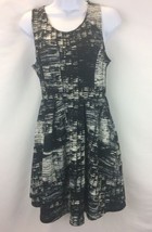 Lush Women’s Black White Pattern  Dress M - £27.70 GBP