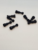 LEGO Parts 8 Black Minifigure Weapon Lightsaber Hilt 1538-13 - £2.66 GBP