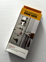 Portable Door Lock for Travel Door Lock Self-Defense Security Device for Home - £5.50 GBP