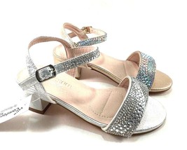 Blossom Girl Brenda-18 Youth Embellished Low Heel Dress Sandal Choose Sz... - $45.00